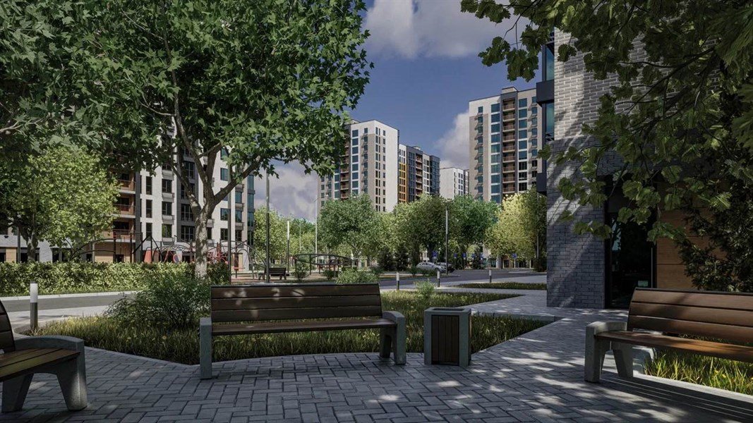 Фото №6: 2-комнатная квартира 64 м² - Яблоновский, мкр. ЖК Мегасити