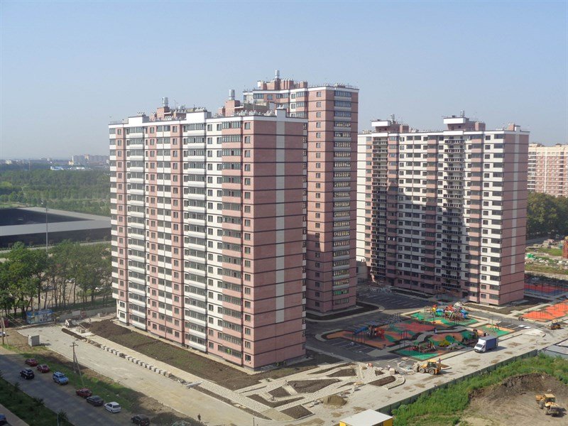 Фото №2: 1-комнатная квартира 45 м² - Краснодар, ЖК Парк у Дома, ЖК Бауинвест, жилой комплекс Бауинвест, жилой комплекс Парк У Дома, мкр. Прикубанский внутригородской округ, ул. Героя Владислава Посадского, 17