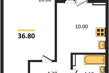 Фото №1: 1-комнатная квартира 36 м² - Краснодар, мкр. Прикубанский внутригородской округ, ул. Героя Владислава Посадского, 17