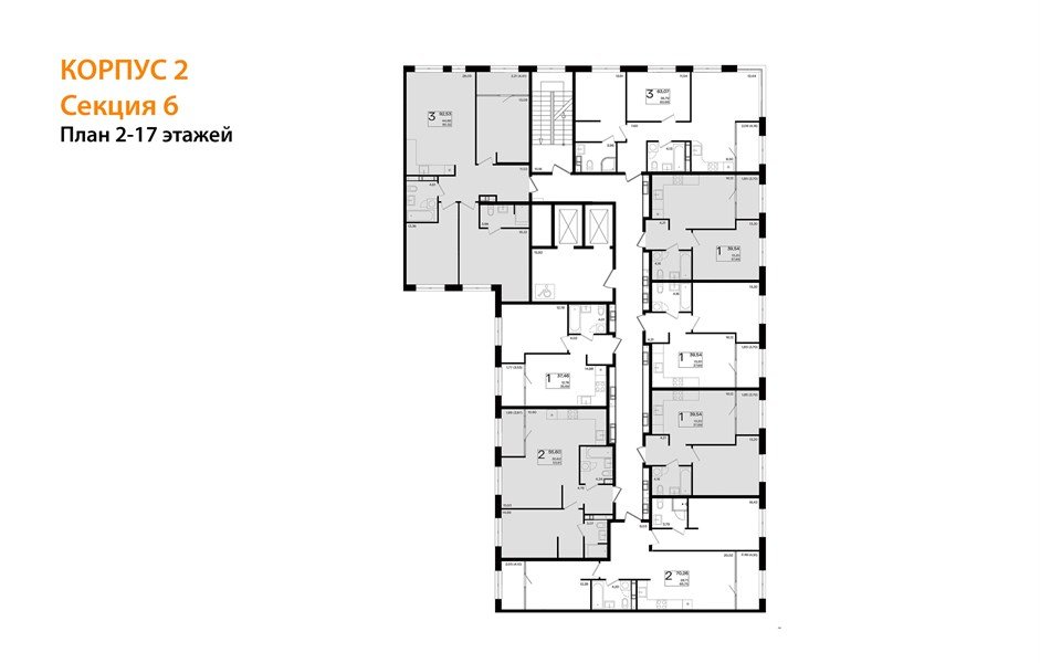 Фото №8: 2-комнатная квартира 70 м² - Краснодар, жилой квартал Патрики