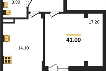 Фото №1: 1-комнатная квартира 41 м² - Краснодар, мкр. Прикубанский внутригородской округ, ул. Круговая, 4/1