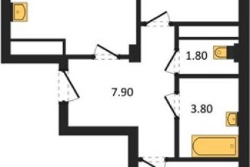 Фото №1: 2-комнатная квартира 64 м² - Краснодар, мкр. Прикубанский внутригородской округ, ул. Круговая, 4/1