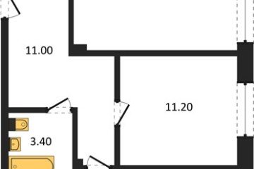Фото №1: 2-комнатная квартира 66 м² - Краснодар, мкр. Прикубанский внутригородской округ, ул. Круговая, 4/1