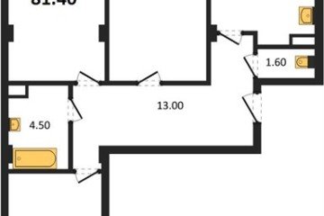 Фото №1: 3-комнатная квартира 83 м² - Краснодар, мкр. Прикубанский внутригородской округ, ул. Круговая, 4/1