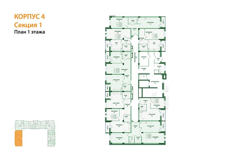 Фото №8: 1-комнатная квартира 38 м² - Краснодар, Фестивальный, ул. Круговая, 4/1