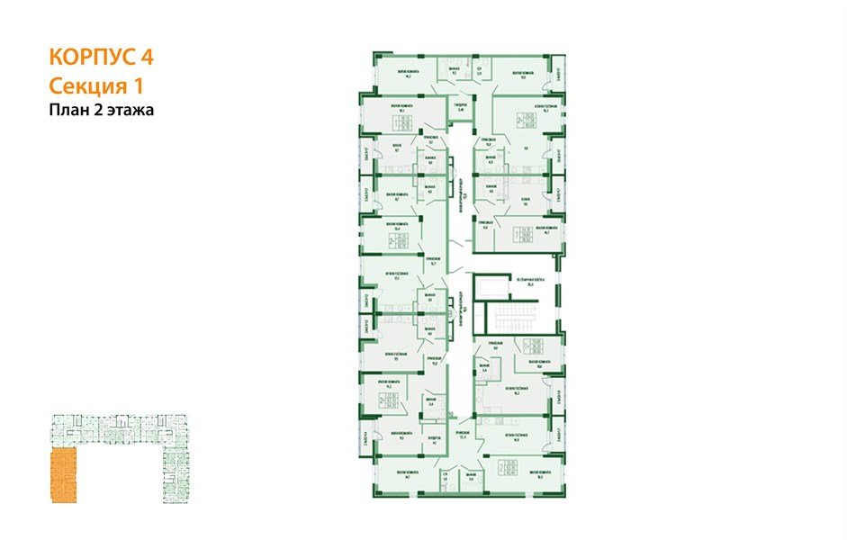Фото №8: 2-комнатная квартира 64 м² - Краснодар, Фестивальный, ул. Круговая, 4/1
