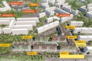 Фото №2: 2-комнатная квартира 55 м² - Краснодар, мкр. жилой комплекс Лето, ул. Западный Обход, 48