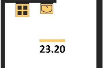 Фото №1: Студия 23 м² - Краснодар, мкр. жилой комплекс Лето, ул. Западный Обход, 48