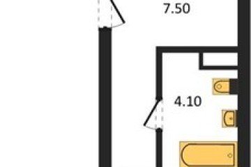 Фото №1: 1-комнатная квартира 46 м² - Краснодар, мкр. Карасунский внутригородской округ, ул. Виктора Казанцева, 1.3лит1