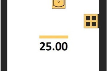 Фото №1: Студия 25 м² - Краснодар, мкр. Карасунский внутригородской округ, ул. Виктора Казанцева, 1.3лит1