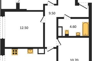 Фото №1: 3-комнатная квартира 74 м² - Краснодар, мкр. Карасунский внутригородской округ, ул. Виктора Казанцева, 1.3лит1