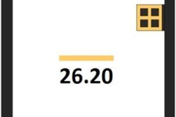 Фото №1: Студия 26 м² - Краснодар, мкр. Карасунский внутригородской округ, ул. Виктора Казанцева, 1.3лит1
