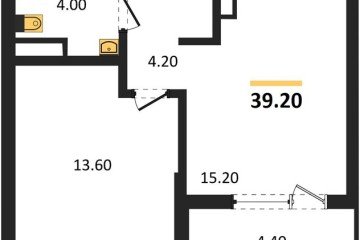 Фото №1: 1-комнатная квартира 39 м² - Краснодар, мкр. Карасунский внутригородской округ, ул. Виктора Казанцева, 1.3лит1