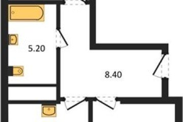 Фото №1: 2-комнатная квартира 67 м² - Краснодар, мкр. ЖК Первое Место, ул. Виктора Казанцева, 1.3лит1