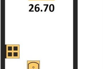 Фото №1: Студия 26 м² - Краснодар, мкр. Карасунский внутригородской округ, 