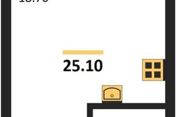 Фото №1: Студия 25 м² - Краснодар, мкр. Карасунский внутригородской округ, 
