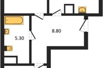 Фото №1: 2-комнатная квартира 62 м² - Краснодар, мкр. Карасунский внутригородской округ, 
