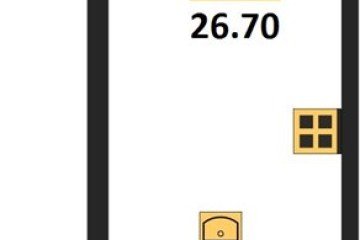 Фото №1: Студия 26 м² - Краснодар, мкр. Карасунский внутригородской округ, ул. Виктора Казанцева, 1.3лит2