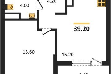 Фото №1: 1-комнатная квартира 39 м² - Краснодар, мкр. Карасунский внутригородской округ, ул. Виктора Казанцева, 1.3лит2
