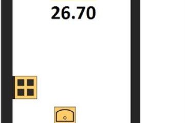 Фото №1: Студия 26 м² - Краснодар, мкр. Карасунский внутригородской округ, ул. Виктора Казанцева, 1.3лит2