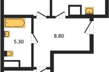 Фото №1: 2-комнатная квартира 62 м² - Краснодар, мкр. Карасунский внутригородской округ, 