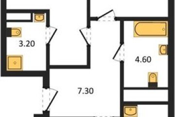 Фото №1: 2-комнатная квартира 71 м² - Краснодар, мкр. Карасунский внутригородской округ, 
