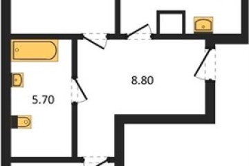 Фото №1: 2-комнатная квартира 63 м² - Краснодар, мкр. Карасунский внутригородской округ, 