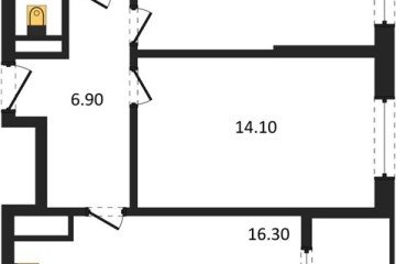 Фото №1: 2-комнатная квартира 58 м² - Краснодар, мкр. Карасунский внутригородской округ, 