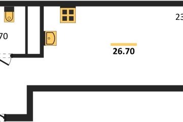 Фото №1: Студия 26 м² - Краснодар, мкр. Карасунский внутригородской округ, 