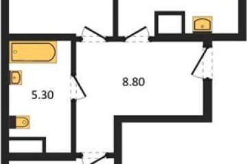 Фото №1: 2-комнатная квартира 62 м² - Краснодар, мкр. Карасунский внутригородской округ, 