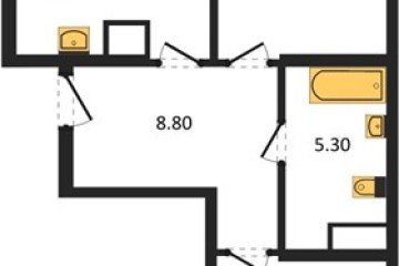 Фото №1: 2-комнатная квартира 62 м² - Краснодар, мкр. Карасунский внутригородской округ, 