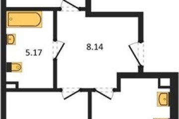 Фото №1: 2-комнатная квартира 59 м² - Северская, мкр. ЖК Цветной Бульвар, 