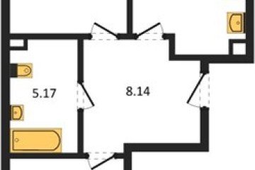 Фото №1: 2-комнатная квартира 59 м² - Северская, мкр. ЖК Цветной Бульвар, 