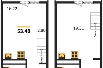 Фото №1: 1-комнатная квартира 53 м² - Северская, мкр. ЖК Цветной Бульвар, 