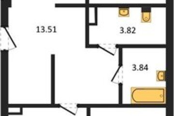 Фото №1: 2-комнатная квартира 85 м² - Северская, мкр. ЖК Цветной Бульвар, 