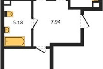 Фото №1: 2-комнатная квартира 61 м² - Северская, мкр. ЖК Цветной Бульвар, 