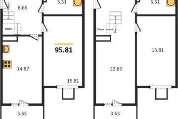 Фото №1: 3-комнатная квартира 95 м² - Северская, мкр. ЖК Цветной Бульвар, 