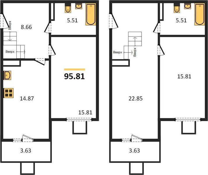 Фото №1: 3-комнатная квартира 95 м² - Северская, мкр. ЖК Цветной Бульвар