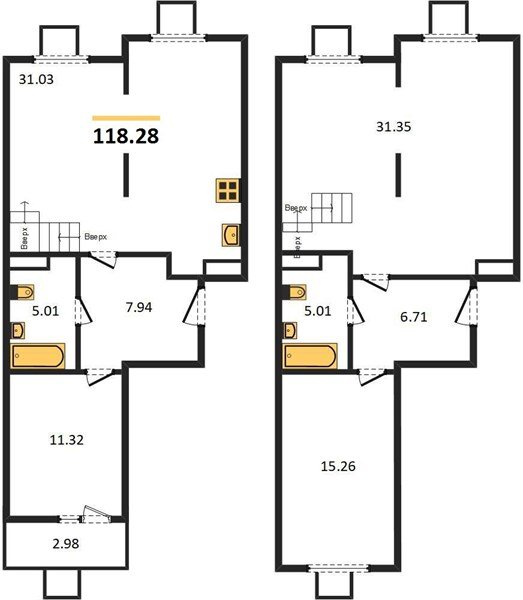 Фото №1: 3-комнатная квартира 118 м² - Северская, мкр. ЖК Цветной Бульвар