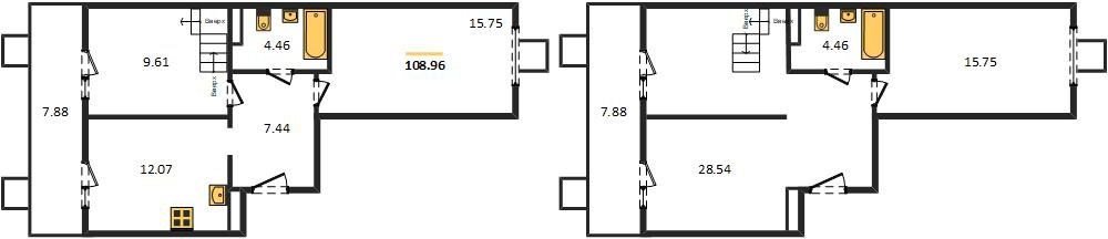 Фото №1: 4-комнатная квартира 108 м² - Северская, ЖК Цветной Бульвар, 