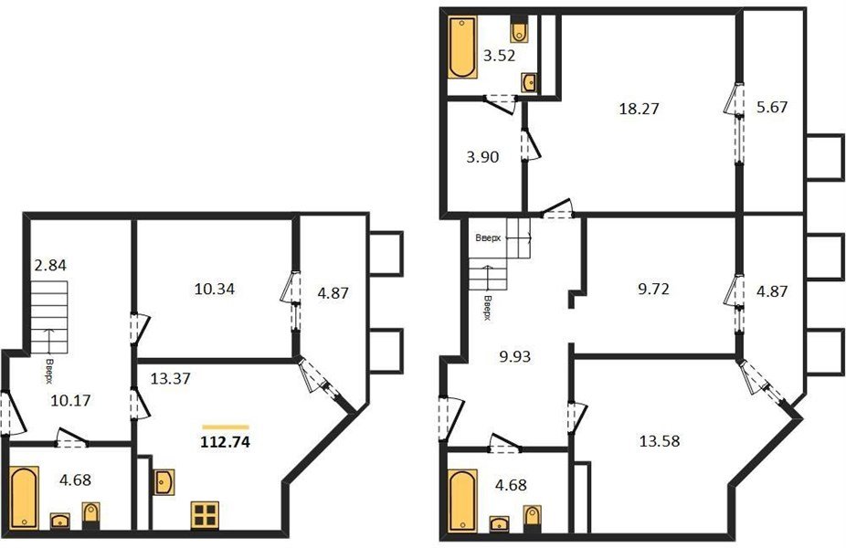 Фото №1: 4-комнатная квартира 112 м² - Северская, ЖК Цветной Бульвар, 