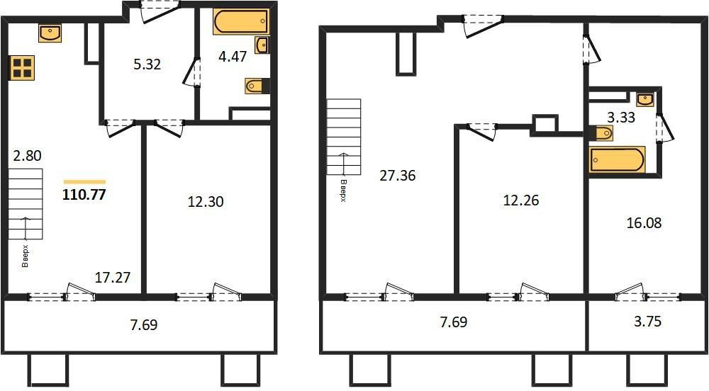 Фото №1: 4-комнатная квартира 110 м² - Северская, ЖК Цветной Бульвар, 