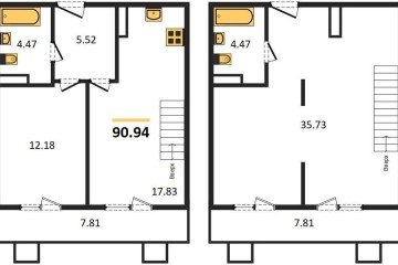 Фото №1: 2-комнатная квартира 90 м² - Северская, мкр. ЖК Цветной Бульвар, 