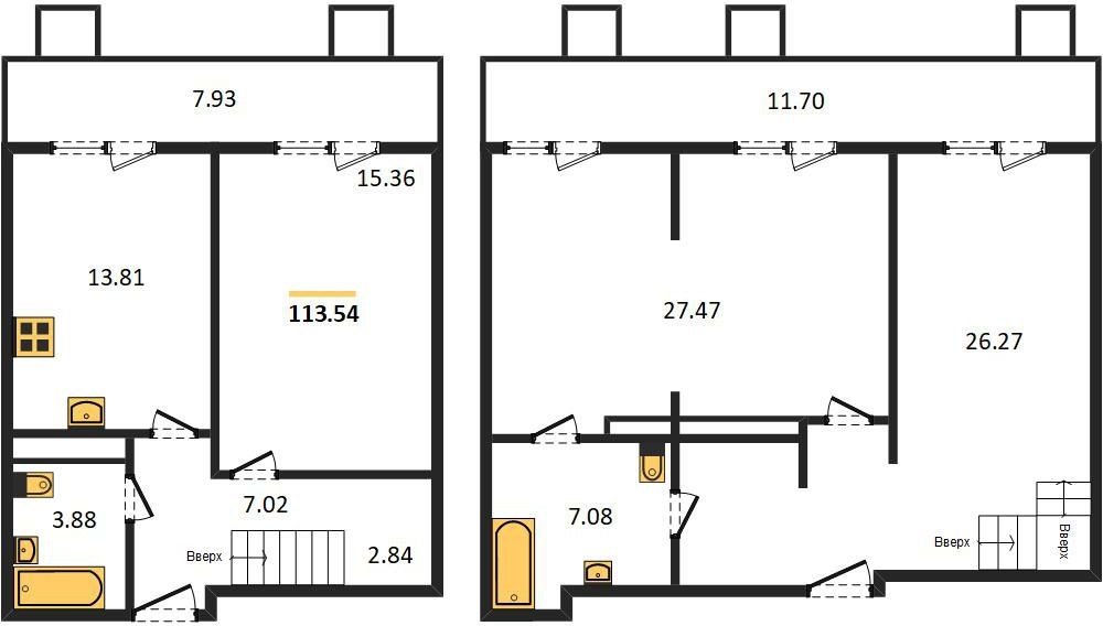 Фото №1: 3-комнатная квартира 113 м² - Северская, ЖК Цветной Бульвар