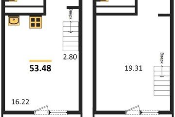 Фото №1: 1-комнатная квартира 53 м² - Северская, мкр. ЖК Цветной Бульвар, 