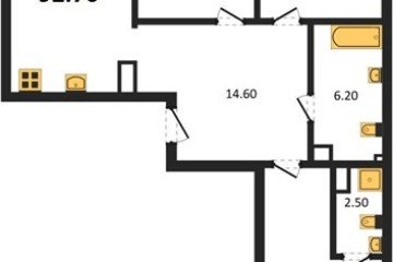 Фото №1: 3-комнатная квартира 92 м² - Краснодар, мкр. Прикубанский внутригородской округ, 