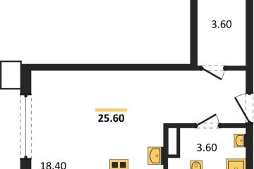 Фото №1: Студия 25 м² - Краснодар, мкр. Парк Победы, 