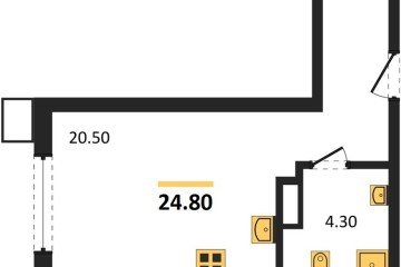 Фото №1: Студия 24 м² - Краснодар, мкр. Парк Победы, 
