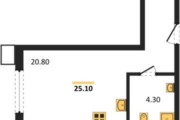 Фото №1: Студия 25 м² - Краснодар, мкр. Парк Победы, 