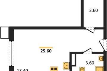Фото №1: Студия 25 м² - Краснодар, мкр. Прикубанский внутригородской округ, 